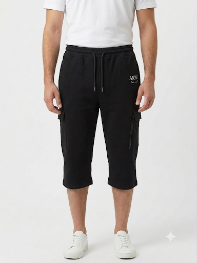 Akhi Made 3/4 Halal Shorts in Black