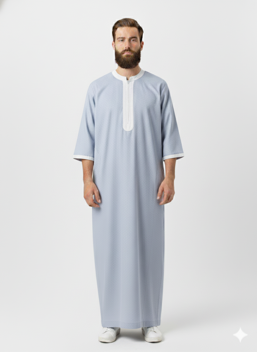 Moroccan Thobes 3/4 Sleeves - Daily Wear