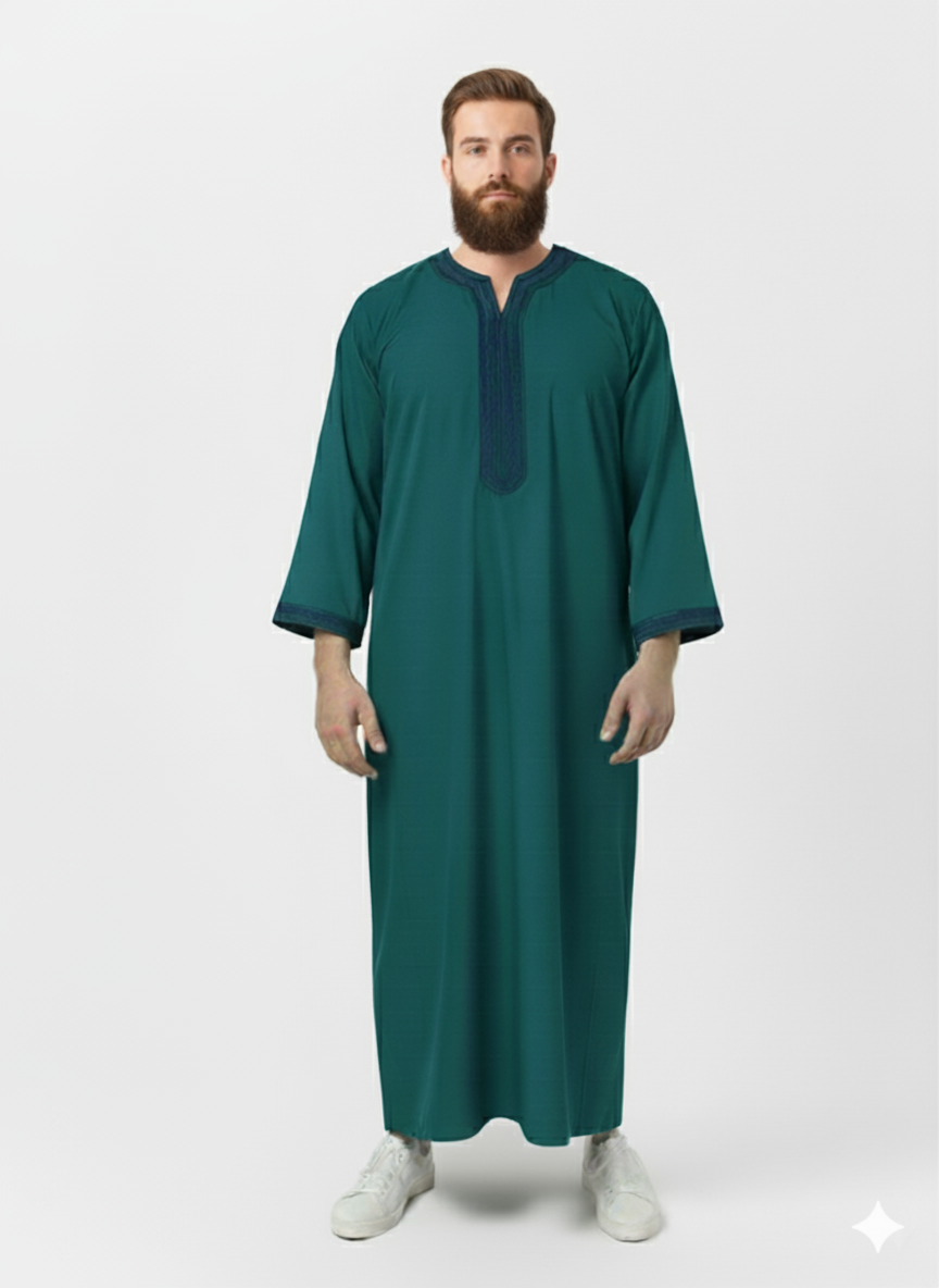 Moroccan Thobes Full Sleeves - Daily Wear
