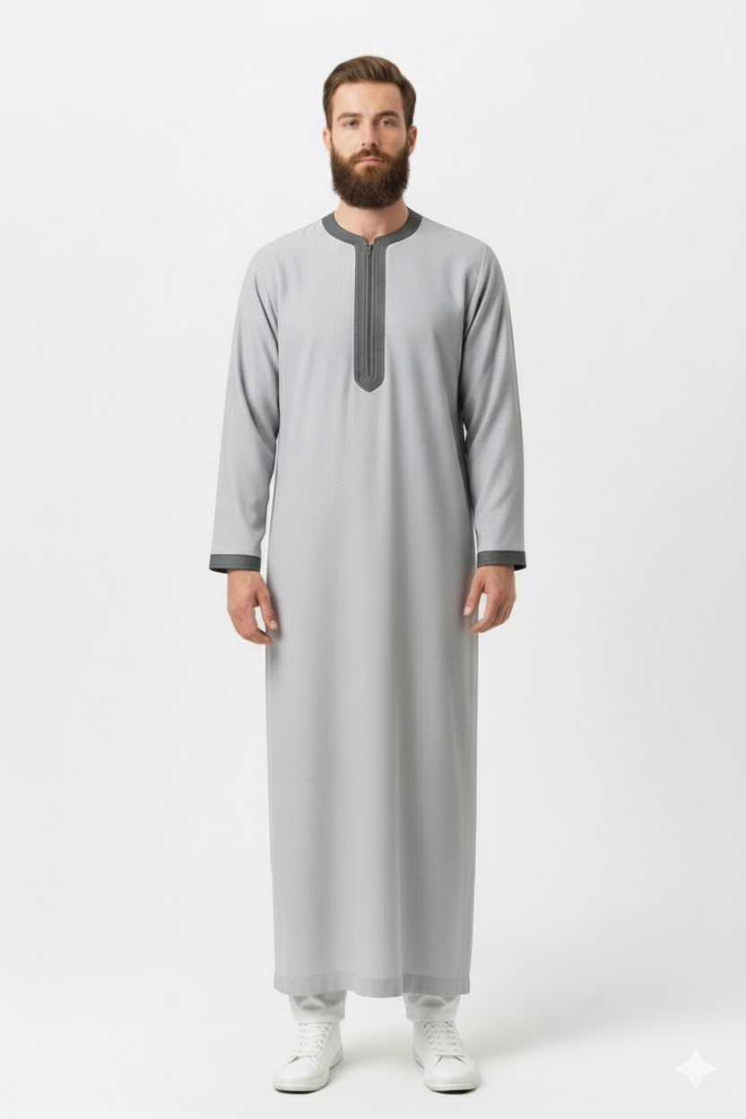 Moroccan Thobes Full Sleeves - Daily Wear