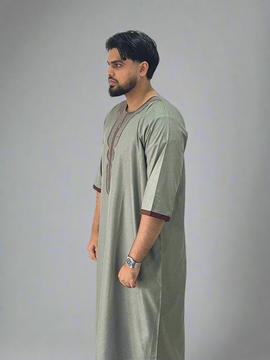 Premium Moroccan Thobe - Abu Bakr (RA) 2.0