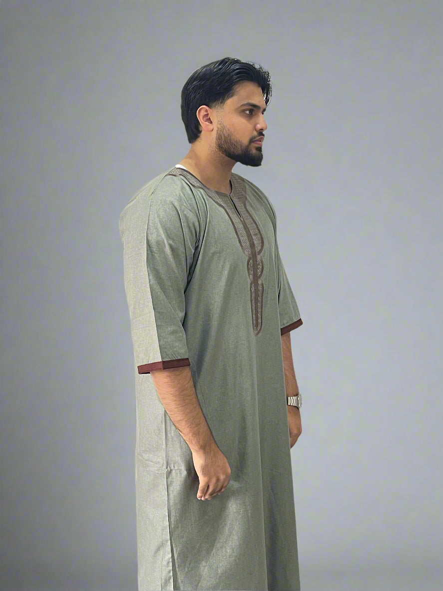 Premium Moroccan Thobe - Abu Bakr (RA) 2.0