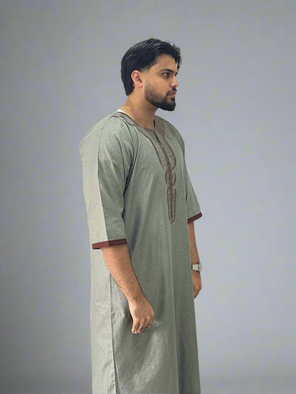 Premium Moroccan Thobe - Abu Bakr (RA) 2.0