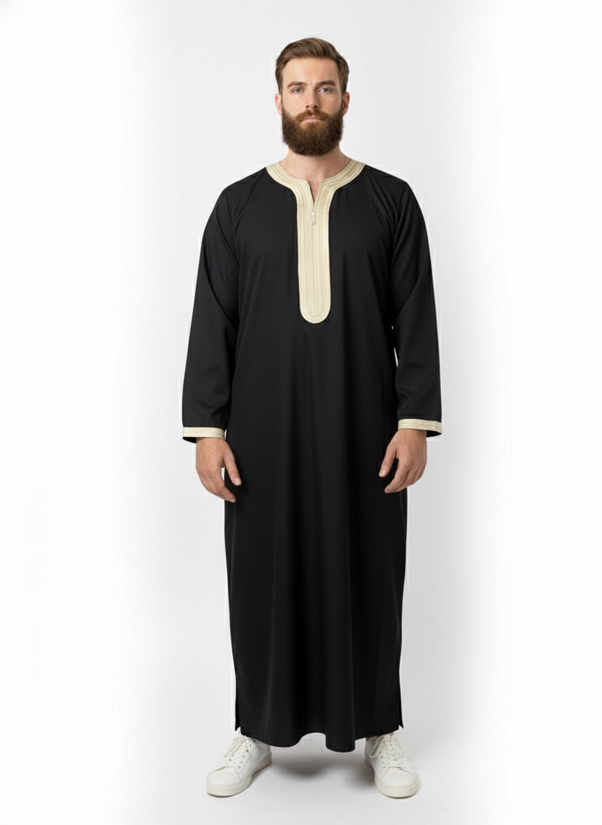 Moroccan Thobes Full Sleeves - Daily Wear